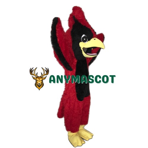 Big Red Cardinal Mascot Costume