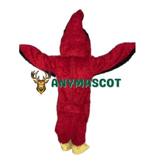 Big Red Cardinal Mascot Costume