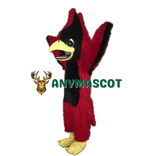 Big Red Cardinal Mascot Costume