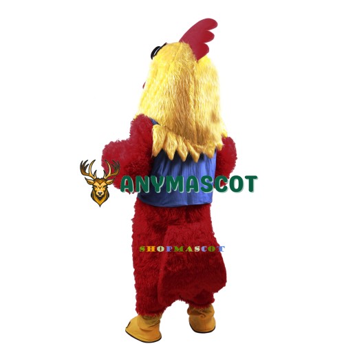 Lightweight Rooster Mascot Costume