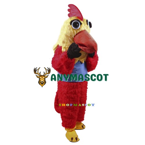 Lightweight Rooster Mascot Costume