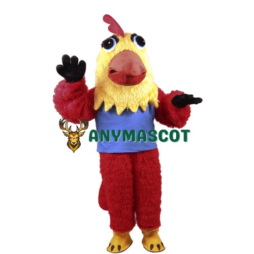 Lightweight Rooster Mascot Costume