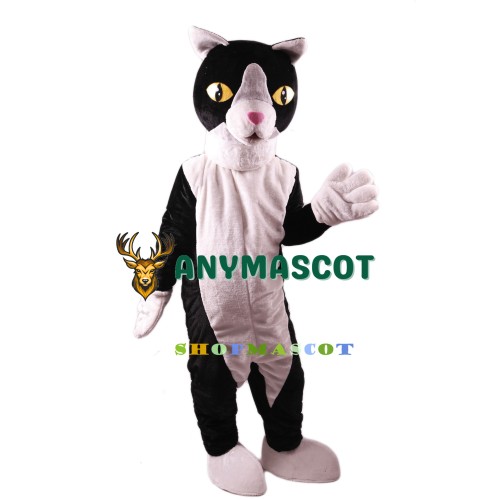 Black and White Cat Lightweight Mascot Costume