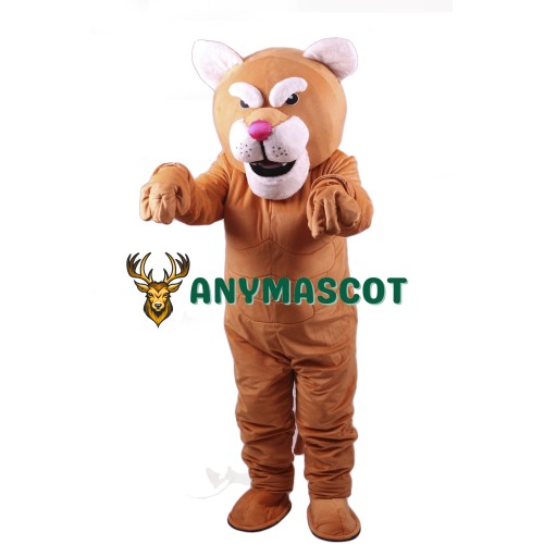 Cougar Power Cat Lightweight Mascot Costume