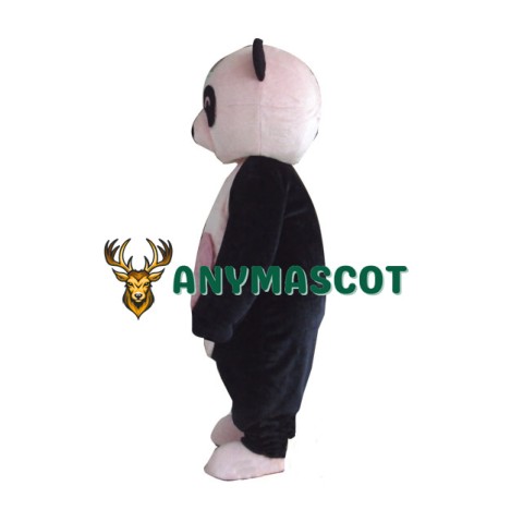 Pink Panda Lightweight Mascot Costume