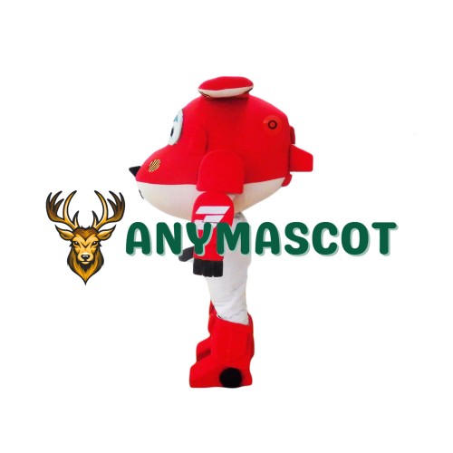 Super Wings Cartoon Jett Mascot Costume