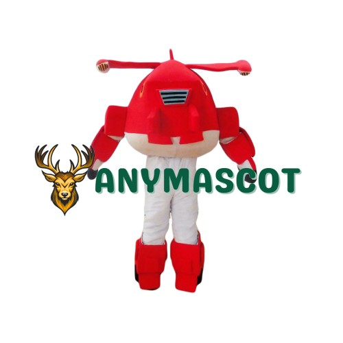 Super Wings Cartoon Jett Mascot Costume