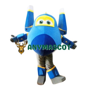 Super Wings Cartoon Cute Jerome Mascot Costume