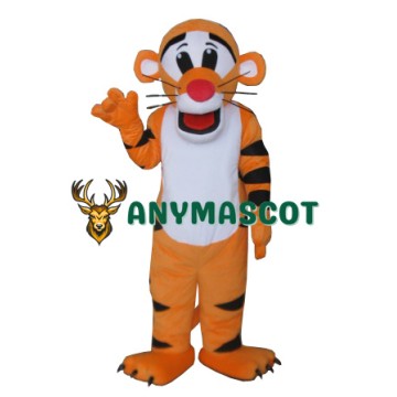 New Professional Tiger Mascot Cartoon Costume