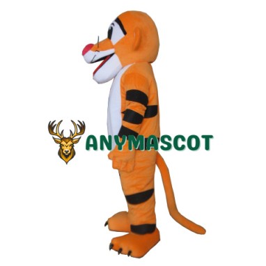 New Professional Tiger Mascot Cartoon Costume