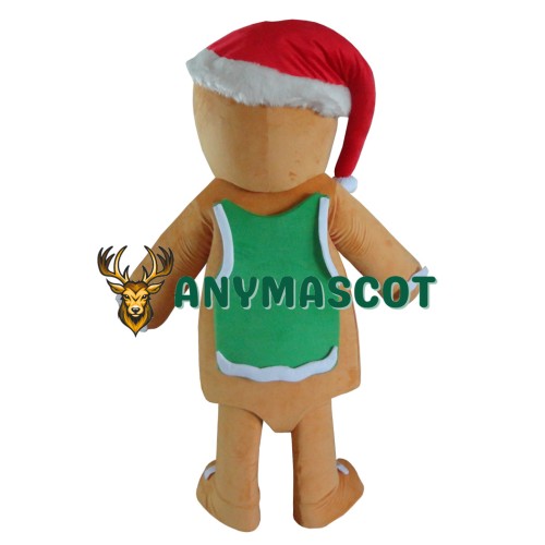 Gingerbread Men Mascot Costume