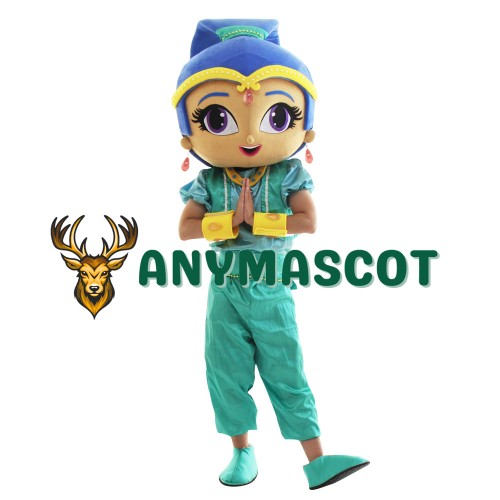 Shimmer and Shine Mascot Costume for Halloween