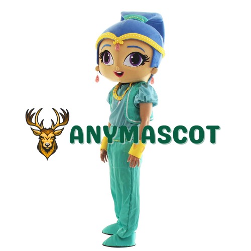 Shimmer and Shine Mascot Costume for Halloween