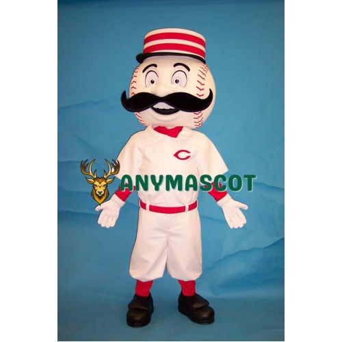 Mr. Redlegs Cincinnati Reds Mascot Costume