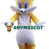 Yellow Cat Mascot Costume