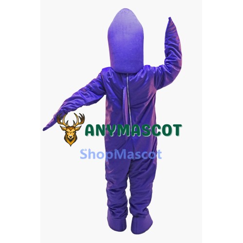 Purple Shark Lightweight Mascot Costume