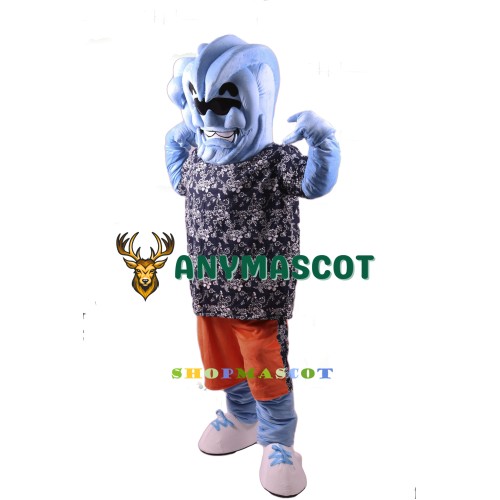 Willie the Wave Awkward Lightweight Mascot Costume