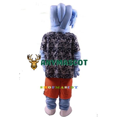 Willie the Wave Awkward Lightweight Mascot Costume