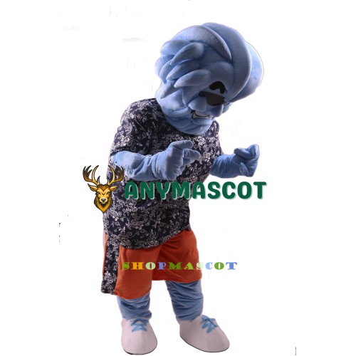 Willie the Wave Awkward Lightweight Mascot Costume