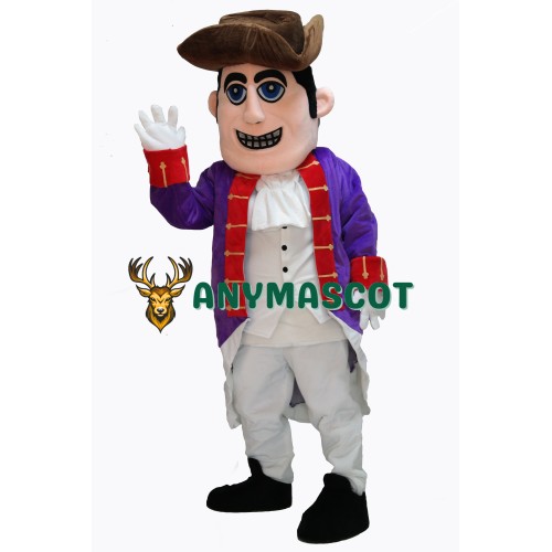 Cute People Patriot Mascot Costume on Clearance