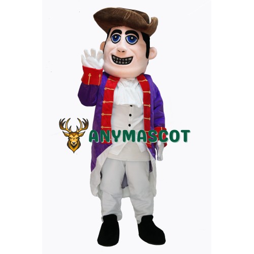 Cute People Patriot Mascot Costume on Clearance