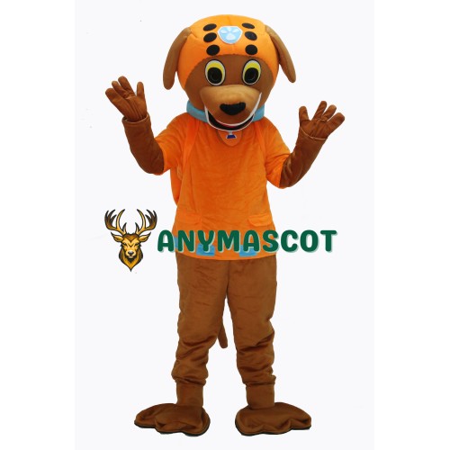 Cute Purple Paw Patrol Dog Mascot Costume on Clearance