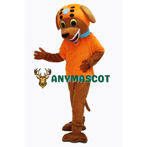 Cute Purple Paw Patrol Dog Mascot Costume on Clearance