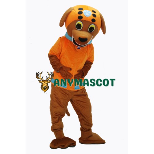 Cute Purple Paw Patrol Dog Mascot Costume on Clearance