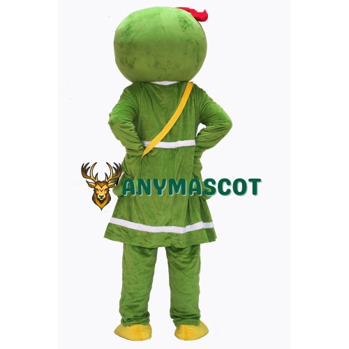 Cute Female Green Frog Mascot Costume on Clearance