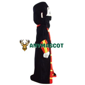 Beard Pirate Captain Mascot Costume