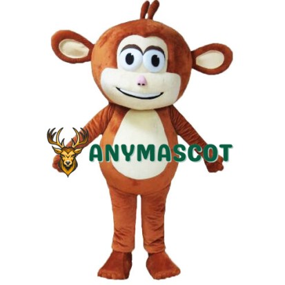 Brown Monkey Mascot Costume