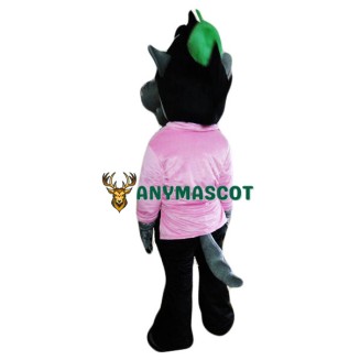 Cartoon Wolf Mascot Costume 2 Colors