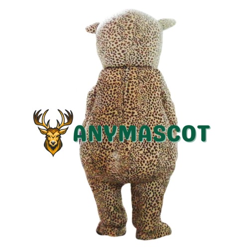 Cute Cartoon Leopard Mascot Costume