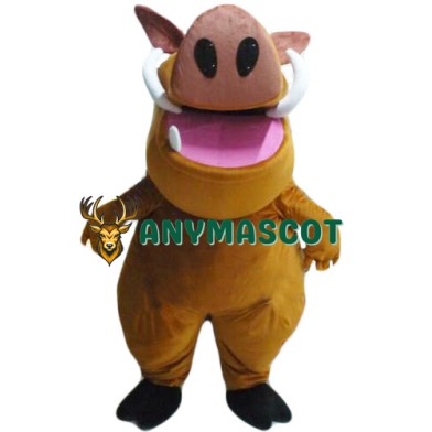 Cartoon Lion King Punba Mascot Costume