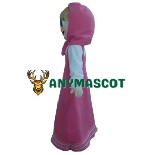 The Girls of Masha Girl Ursa Grizzly Mascot Costume