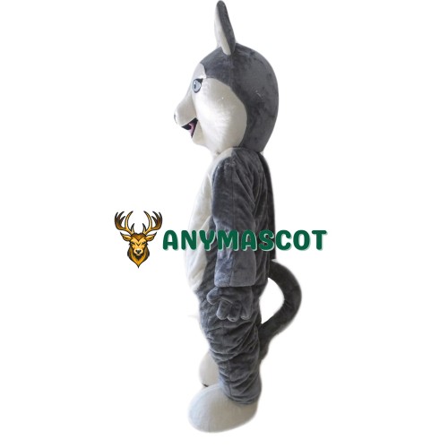Animal Costume Dog Siberian Husky Mascot Costume for Adult