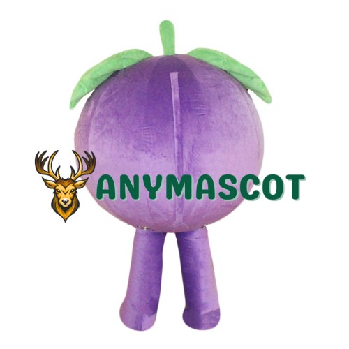 A Grape Mascot Costume Baddy Vegetable Costume for Adult