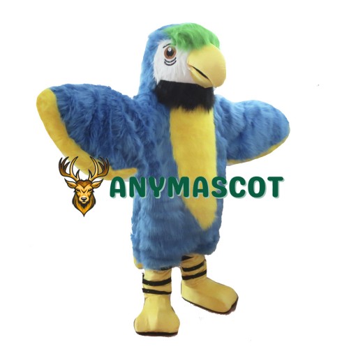 Blue Cute Parrot Mascot Costume Bird Costume for Adult