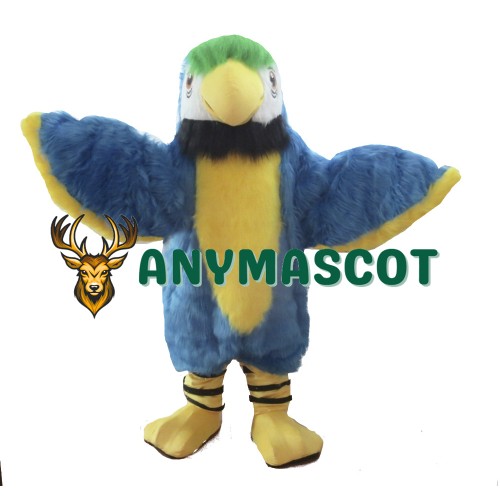 Blue Cute Parrot Mascot Costume Bird Costume for Adult
