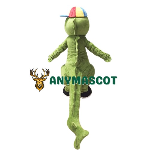 Green Crocodile Mascot Costume Alligator Costume for Adult