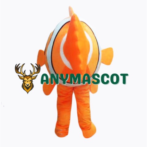 Beautiful Gold Fish Mascot Costume