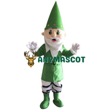 Green Santa Claus Mascot Costume