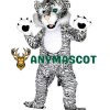 Black and White Tiger Mascot Costumes