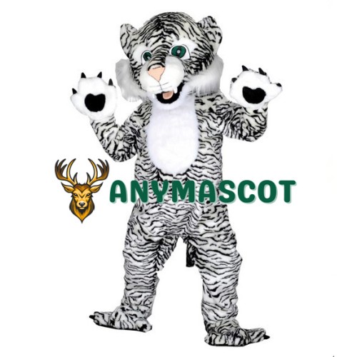 Black and White Tiger Mascot Costumes