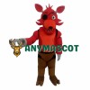Five Nights At Freddy's Toy Red Foxy Mascot Costume