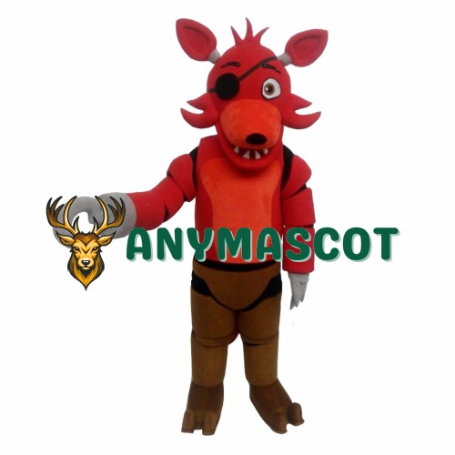 Five Nights At Freddy's Toy Red Foxy Mascot Costume