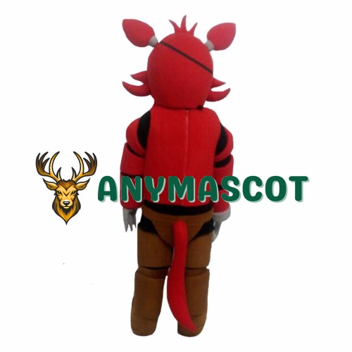 Five Nights At Freddy's Toy Red Foxy Mascot Costume