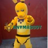 New Five Nights At Freddy's Golden Bonnie Mascot Costume