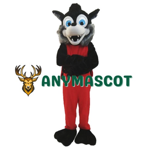 Popular Animal Gray Wolf Plush Mascot Costume