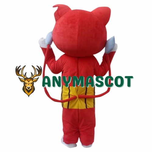 Youkai Watch Jibanyan Red Cat Mascot Costumes